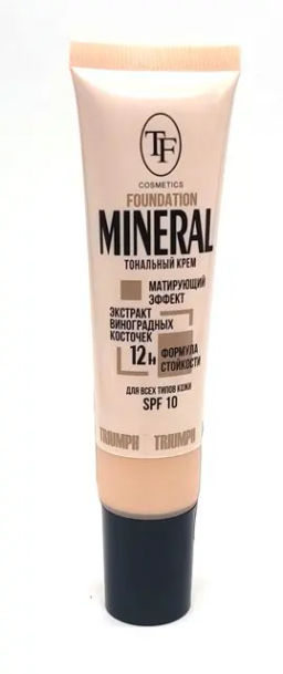 Triumpf CTW25 Тональн. крем MINERAL FOUNDATION тон 51 Слоновая кость/Ivory (30мл)