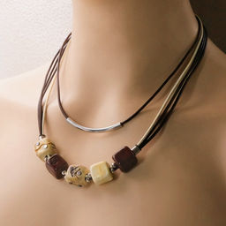 ETHNO STYLE Колье LKY5970