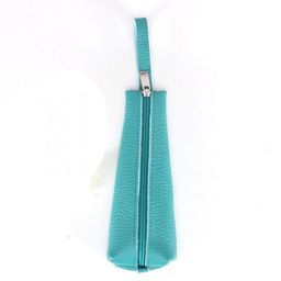 Футляр для ключей Croco-кл-505 (на молнии) натуральная кожа бирюза флотер (110) 240555