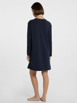 Платье женское домашнее синее с волшебной медузой неви +печать 572388 - Mark formelle фото 3