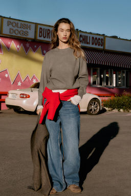 PLAIN KNIT JUMPER - Zara фото 22