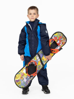 Комбинезон демисезонный голубой