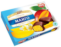 Манго в шоколадной глазури 160гр/МИР