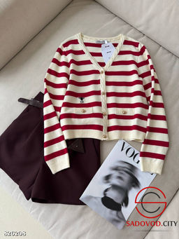 Джемпер женский в полоску