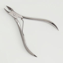 Кусачки маникюрные для кутикулы, 9.5 см, длина лезвия-10 мм, в зип пакете