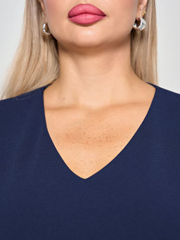 Платье 0421-1 черничный - Dora фото 22