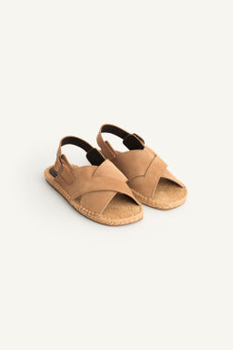 LTHR SNDLS / Beige - Zara фото 4