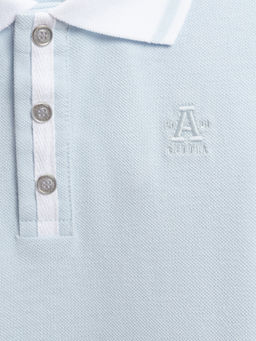 ACOOLA / Сорочка-поло верхняя для мальчиков Declan светло-голубой  фото 4