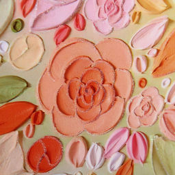 Пакет подарочный "Луговые цветы" 32*26*10 см