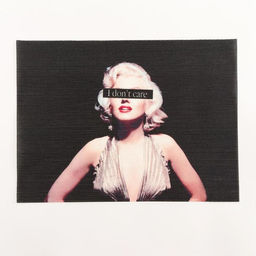 Салфетка на стол I don' t care - Доляна фото 2