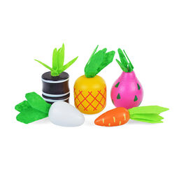 Каталка-сортер Зайчонок с тележкой в коробке - Щепочка фото 3