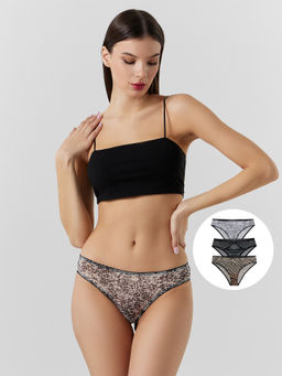 Цена за 2 штуки! ТРУСЫ ЖЕНСКИЕ (3ШТ.)