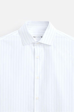 STRIPED EASY CARE SHIRT - Zara фото 8