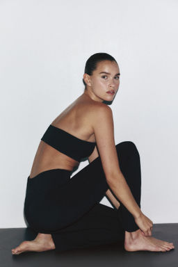 Leggings de deporte acampanados con SculptMove - H&m фото 10