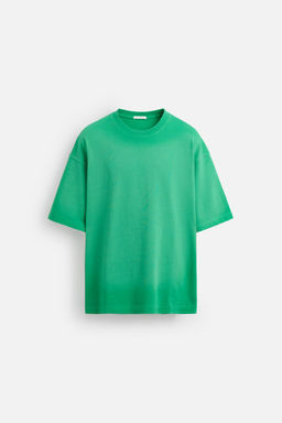 RELAXED FIT SPRAY WASH T-SHIRT - Zara фото 23
