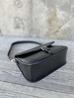 Женская кожаная сумка через плечо 33012 Блек - Sergio valentini фото 5