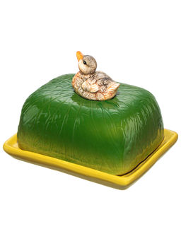 Масленка 16*12*12,5 см "Уточка", керамика