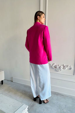 Пальто AURA 7026-170 фуксия  фото 2