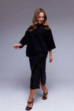 Джемпер AURA 2136-164 черный