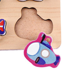 Развивающая игра из дерева Весёлые машинки - Лесная мастерская фото 2