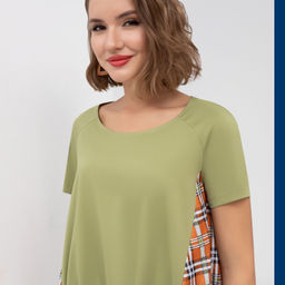 Брючный комплект
 Дневник моих путешествий (2 в 1, оливка) - Charutti фото 3