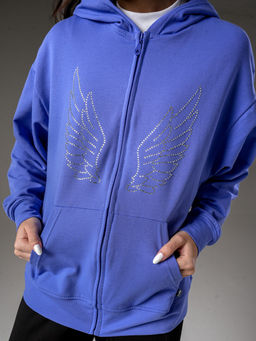 Толстовка лавандовый 241253801 - Nota bene фото 6