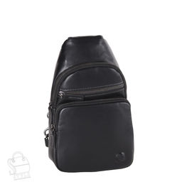 Рюкзак мужской кожаный 4241-1TR black Tough Ryder  в Новосибирске