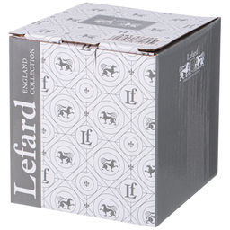 КРУЖКА ЗАВАРОЧНАЯ LEFARD BON APPETIT С МЕТАЛЛ. СИТОМ И ФАРФОР. КРЫШКОЙ 320 МЛ  фото 2