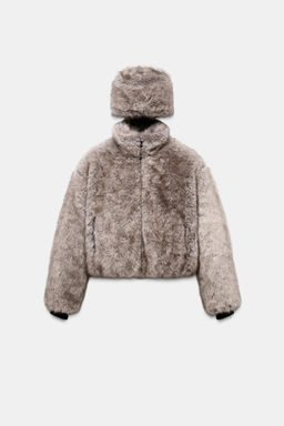 SHORT COAT WITH FAUX FUR HOOD HEIQ XREFLEX TECHNOLOGY SKI COLLECTION - Zara фото 23