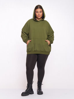 Зеленое худи DG10202GRN30 - Артесса фото 2