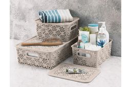 Корзинка 7,5 л 35*24,5*10,5 см Ромашки латте (модель 512020) - Elan gallery фото 3