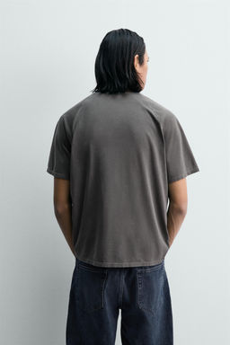 CAMISETA RANGL?N LIGHTWEIGHT / Gris topo - Zara фото 3