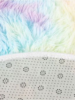 Ковер Этель цвет радуга, d 80 см