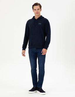 Мужской темно-синий свитшот Неожиданная скидка в корзине - U.s. polo assn фото 4