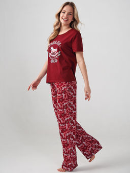 Пижама 100% хлопок женская Лошадка - Оптима фото 6