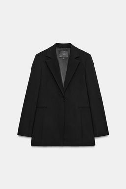 BLAZER SLIM CON LANA ZW COLLECTION LIMITED EDITION / Negro - Zara фото 9
