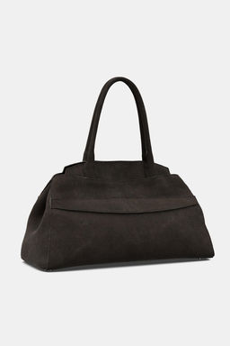 SPLIT SUEDE SHOULDER BAG - Zara фото 10