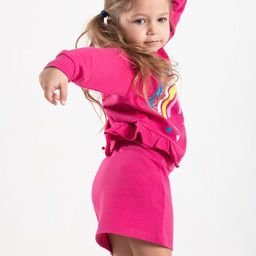 CRB wear/CWKG 62810-46-282 Джемпер модель свитшот для девочки, фуксия/Ex.Cherubino  фото 4