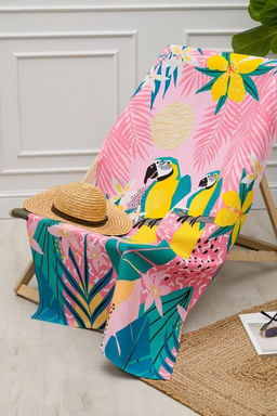 Полотенце банное Рандеву-бирюза 80*150 см. вафля хлопок 100% - Лен поволжья фото 2