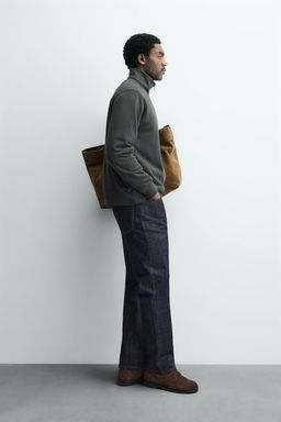 BASIC QUARTER-ZIP SWEATSHIRT - Zara фото 13