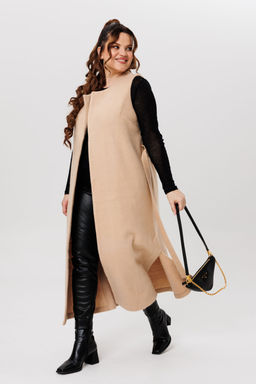 Жилет Michel Chic 354/1 светло-бежевый фото 7