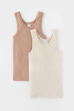 К 1182-2уп/песок,бежевый майка для мал