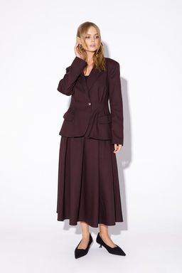 Жакет Pirs 5568 бургунди  фото 4