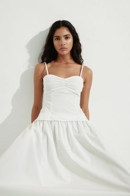 Top de tirantes fruncido - H&m фото 4