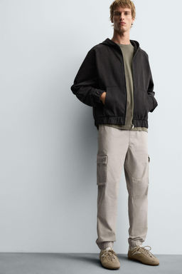 PANTAL?N CARGO SLIM FIT / Gris claro - Zara фото 5