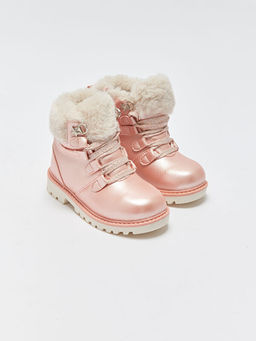 Parlak Deri G?r?n?ml? K?z ?ocuk Bot