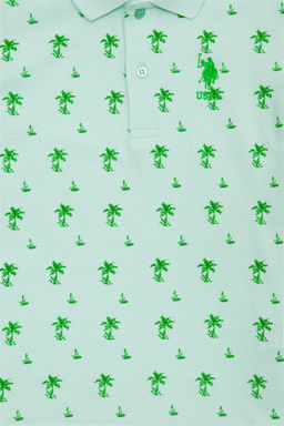 Зеленая футболка-поло для мальчиков Неожиданная скидка в корзине - U.s. polo assn фото 5