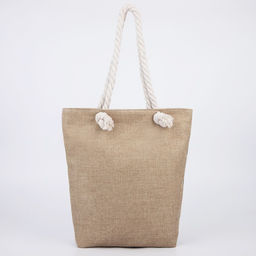 Сумка пляжная на молнии, цвет чёрный - Nazamok фото 6