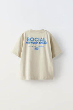 SLOGAN PRINT T-SHIRT - Zara фото 2