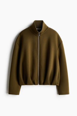Chaqueta efecto neopreno